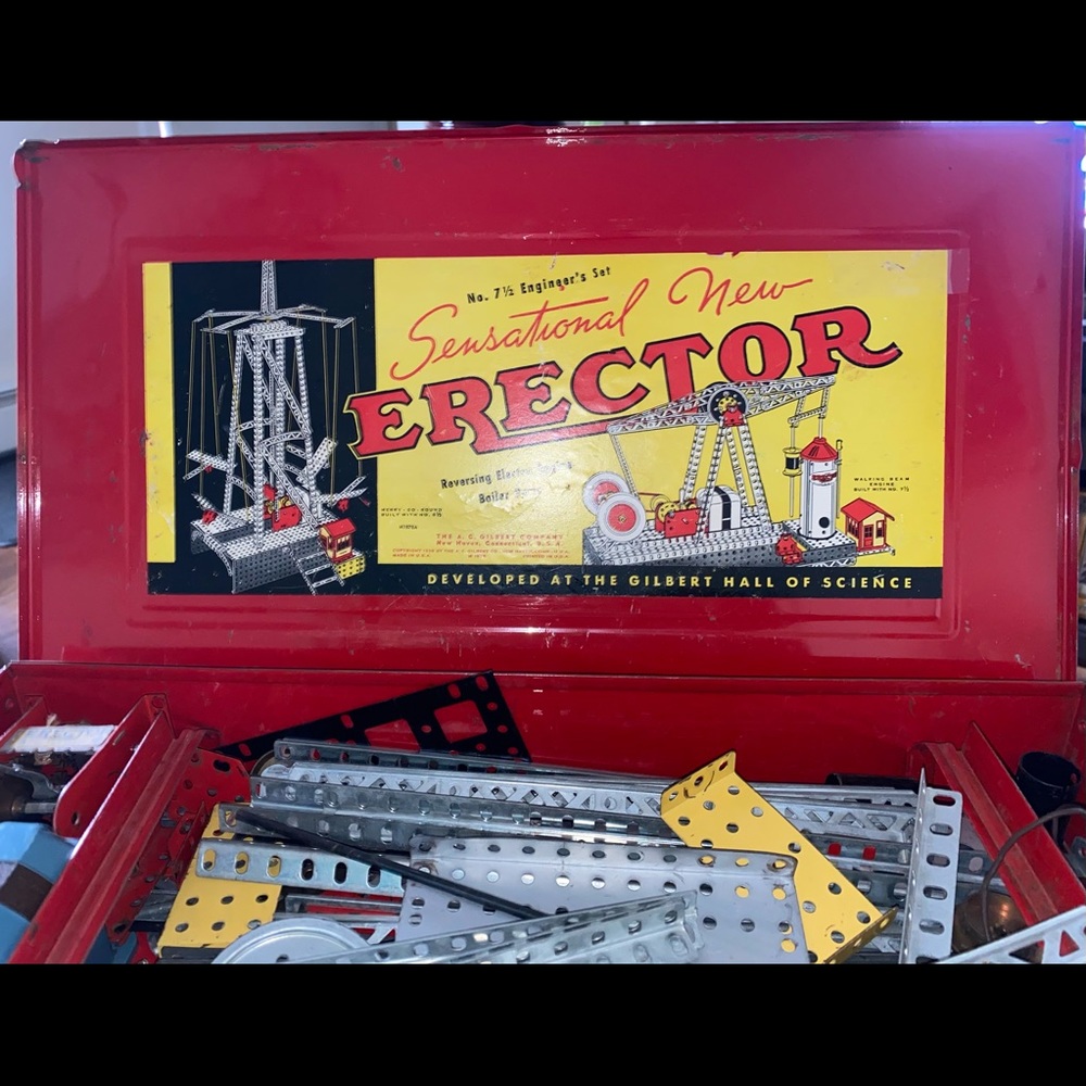 Erector toy set. No. 7 Engineer’s Set